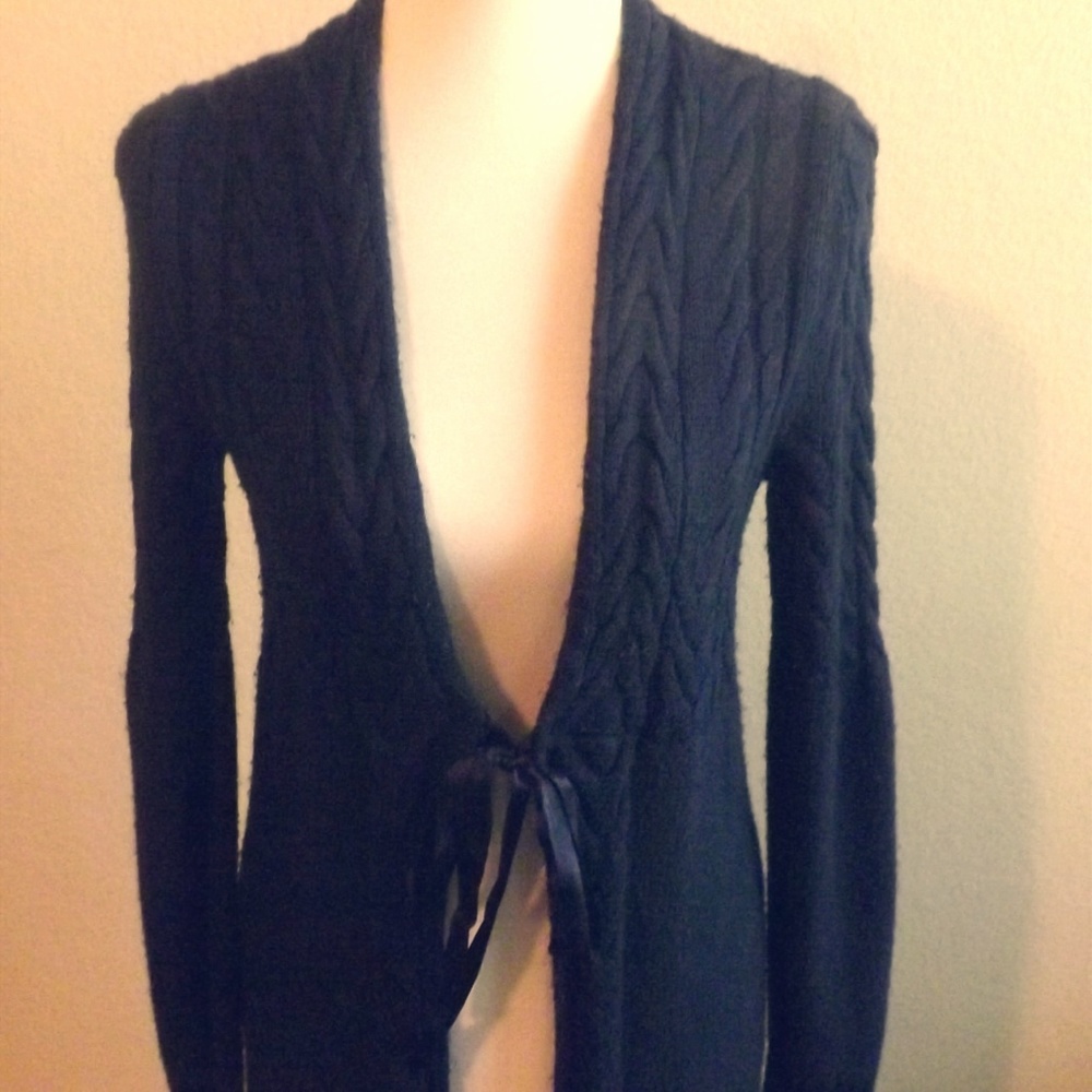 Navy Blue Cardigan